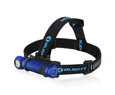 Olight Perun 2 Lampada Frontale Multifunzionale Led USB Ricaricabile 2500 Lumen Lampada Frontale 166M IPX 8 Impermeabile, Ideale per Lavoro e Attività allAperto Come Pesca, Corsa e Campeggio (Blu)