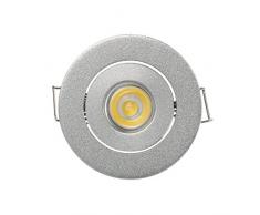 Confezione da 10 mini 3W di alto potere LED ha messo giù luce soffitto lampade LED Downlights per soggiorno Cabinet da letto