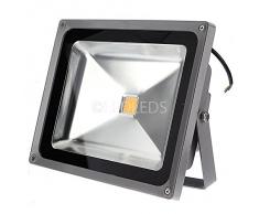 FARO LED IP65 FARETTO LUCE FREDDA FARI DA ESTERNO 50W RESA 500W ALTA LUMINOSITA