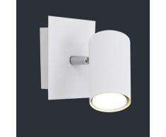 Trio Leuchten Base Spot Cil.Soft Bianco Cm 12 Trio 802400101 Marley Faretto, 25W, 12 cm GU10
