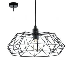 Eglo 49487 Lampada a sospensione, colore: argento., glühlampe