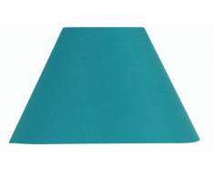 Oaks Lighting - Paralume in cotone, rotondo/conico, 12,5 cm, colore: Blu