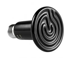 LEDGLE E27 100W trasmettitore riscaldatore Animali Lampadina riscaldatore a Raggi infrarossi in Ceramica, Lampada Rettile per Anfibi, Serpente, Uccelli, Tartaruga, Gatto, Cane