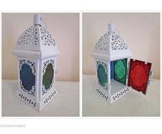 Lanterna Lampada Porta Candela Etnico Chic Africano Orientale Marocco Moroccan