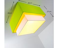 Plafoniere Tessuto Design : Plafoniere moderne hofstein color bianco da acquistare online su