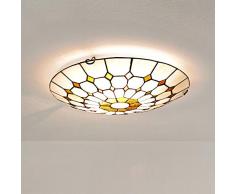 classico led lampada da soffitto risparmio energetico 2×6 WATT PLAFONIERA STILE LIBERTY