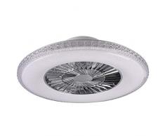 Ventilatore LED da soffitto effetto stella TELECOMANDO Lampada Daylight dimmerabile Reality Lights R62412106