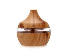 Kongqiabona-UK Home Umidificatore Olio Essenziale Aromaterapia Diffusore USB LED Luce Notturna