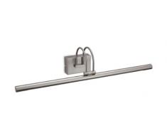 Firstlight, Lampada da quadro a LED, Grigio (Brushed Steel)