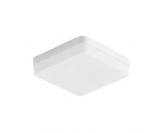 LAURAG Plafoniera a LED da incasso 18W Plafoniera quadrata per corridoio camera da letto cucina (luce calda 2800-3200K)