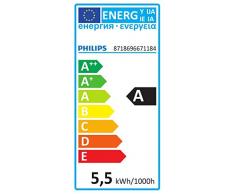 Philips Lighting Faretto Singolo GU10, 5.5 W, Bianco, 57 x 50 mm