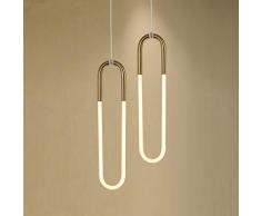 NEUERRAUM HA Duct Vetro Tubi Lampada Art Deco Lampada Vintage Cafè Lampada Cinema Bauhaus Lampada Stile 30-50° Anni. Singola ha Duct