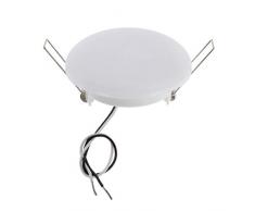 Shiwaki Plafoniera A LED Bianca, Plafoniera Da Incasso, Illuminazione A Soffitto Moderna Del Rimorchio