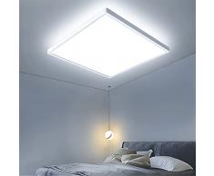 OTREN Plafoniera LED Soffitto 36W, 6500K Lampada da Soffitto 3240LM, IP44 Luce per Bagno Camera da Letto Cucina Sala Soggiorno Ufficio, 30CM