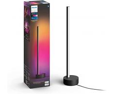Philips Hue White and Color Ambiance Gradient Signe, Lampada da Tavolo LED, Smart, Bluetooh, Nera