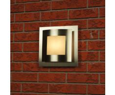 Ranex 5000.345 Helsinki Lampada da Parete da Esterno in Acciaio Inossidabile, eco alogena, spina/presa, tipo di montaggio: surfaced