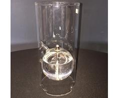 Peri Glass – 1201 lampada a olio portacandela in vetro altezza 22 cm