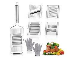 Affetta Verdure，Affettatrice Manuale，Grattugia Multiuso，Affetta Verdure Manuale，Grattugia Verdure，Tagliaverdure