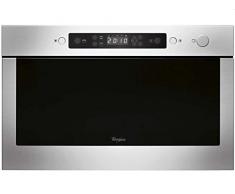 Whirlpool AMW 439/IX Incasso 22L 750W Nero, Acciaio inossidabile forno a microonde