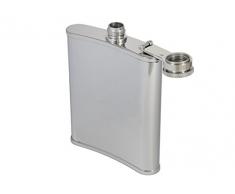 Zippo Hip, Fiaschetta Unisex, Polished Chrome, M