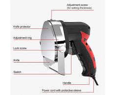 Elettrico Doner Kebab Coltello, Affettatrice Kebab, Handheld Professionale, Per Uso Commerciale, Coltello Gyros, Le migliori attrezzature da cucina,Black-A