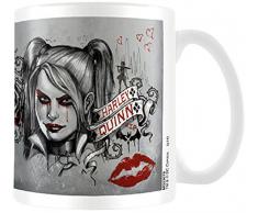 Harley Quinn MG23079 Tazza Batman Arkham Knight, Ceramica, Multicolore, Unica