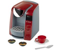 Theo Klein 9543 Macchina da caffè Tassimo | Con scorrimento acqua e con suono | Incluso set per espresso | Giocattoli per bambini dai 3 anni in su