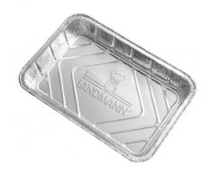 Landmann 0312 - Accessorio per Barbecue, vassoio in alluminio metallico, 31,5 x 22 x 8,5 cm