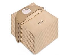 Rebirthcare 15 pezzi 6.904-322.0 Sacchetto Aspirapolvere per Karcher WD2 Sacchetti filtranti WD2 Premium MV2 WD 2.200 bis WD 2.550 Accessori Ricambi A2004 A2054 A2099 Sacchetti di ricambio