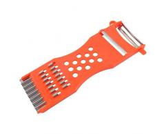 1 pz Cucina Multifunzione Frutta Verdura grattugia affettatrice pelapatate trituratore 6,7 Pollici di Lunghezza