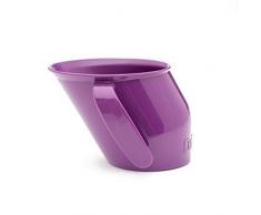 Doidy Cup – Tazza per Bambini – Particolare Design Obliquo – Due Manici – Ottima Tazza da Svezzamento per Latte, Acqua e Succo di Frutta – Per Bambini dai 3-6 Mesi (Viola (lila))