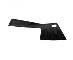 Koziol 3213526 Formaggio Coltello Esagonale, plastica, Nero