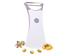 Peegsan Pelapatate Multifunzione - Pelapatate palmare,Pelafrutta con Manico ergonomico e Lama affilata, Gadget da Cucina per Carote e Patate