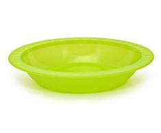 giostyle Piatto Fondo in Polipropilene, da Campeggio, Verde, 0708062