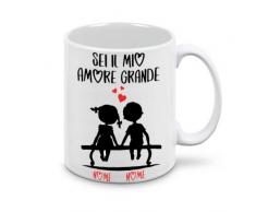Mr. Gadgets Tazza in Ceramica Personalizzabile con Nomi San Valentino (coppia 1)