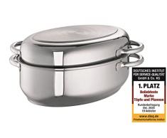 Schulte-Ufer 6789-34 Rostiera Multifunzione, 34 cm, 7 l, induzione