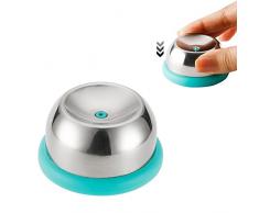 XNSHUN Tagliauovo in acciaio inox, taglia-uova, lavabile in lavastoviglie, per chick uovo (blu)