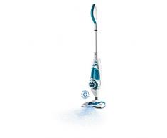 Imetec Master Vapor Detergent Plus SM04 Scopa Lavapavimenti a Vapore, Funzionamento Vapore più Detergente, Vapore a 120°C, 12 Accessori, Generatore di Vapore Portatile, 3 Panni in Microfibra
