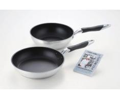 3610am 24 centimetri pentola set fritto TM-106 Nihonbashi, Prefettura di Tokyo Yasuaki IH padella 26 centimetri e (Giappone import / Il pacchetto e il manuale sono in giapponese)