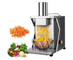 Tagliaverdure elettrico con stampi per cubetti da 6/8/10/12/15 mm Taglia-cipolle elettrico, taglia-cipolle elettrico capacità 2000 ml taglia-frutta e verdura taglia-carote/patate/cipolle per