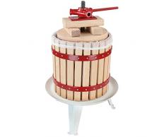 Jago TORCHIETTO PRESSA PER UVA TORCHIO PER VINO TORCHIETTO PRESSA FRUTTA 12 LITRI