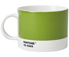 Copenhagen design Pantone Tazza di tè, Porcellana, Verde (Green 15-0343), 475 ml