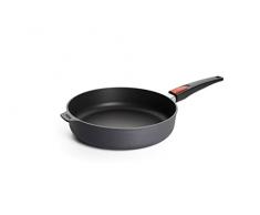 Woll Padella da parete alta Diamond Lite, Ø 28 cm, altezza 7 cm, con manico rimovibile, adatta per ceramica, gas, elettrica, alogena