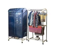 Asciugatrice portatile Secamatic Maxima XXL, Asciugatrice a ventilazione, 1200W, Capacità 30 Kg, Timer 180 min, Silenzioso, Multifunzione: Asciugatrice, Armadio, Stendibiancheria da XSQUO useful Tech