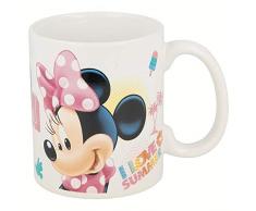 TAZZA IN CERAMICA DA 325 ML IN CONFEZIONE REGALO MINNIE SUMMER CRUSH