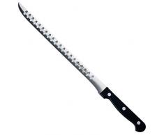 Steelblade - Coltello per prosciutto modello Germany da 28 cm di lama alveolata in acciaio inox.