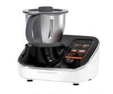 TOKIT MI Smart Omni Cook Robot 21-in-1 Food Processor 7 Touch Screen Ricette guidate Pre-pulizia, tritatutto, spremiagrumi, frullatore, frullatore, pesa, cottura a vapore, tritatura del ghiaccio