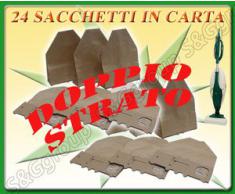 Sconosciuto 24 Sacchi Sacchetti ADATTABILI ASPIRAPOLVERE Folletto VORWERK VK130 - VK 131