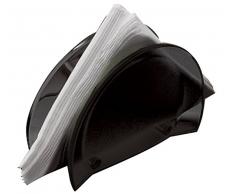 BUGATTI - Glamour Porta tovaglioli verticale - NERO