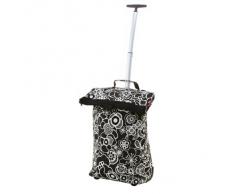 Reisenthel Trolley M Borsa per la Spesa, Poliuretano, Nero (Black), 53 Centimeters